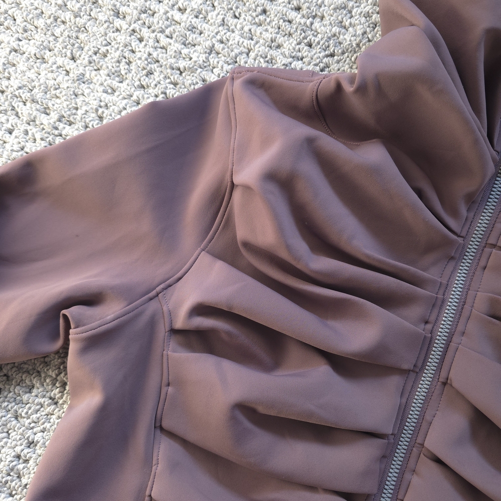lululemon Ruched Jacket, Like-New Condition - Picture 3 of 14